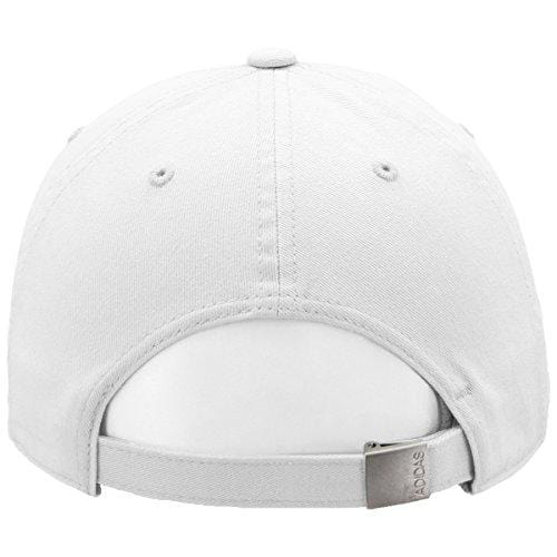 adidas Women's Saturday Relaxed Adjustable Cap, White/White, One Size [product _type] adidas - Ultra Pickleball - The Pickleball Paddle MegaStore