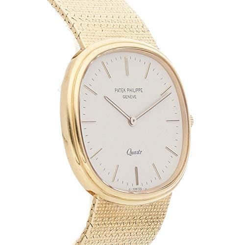 Patek Philippe Vintage Quartz (Battery) Ivory Dial Mens Watch 3879/1 (Certified Pre-Owned)