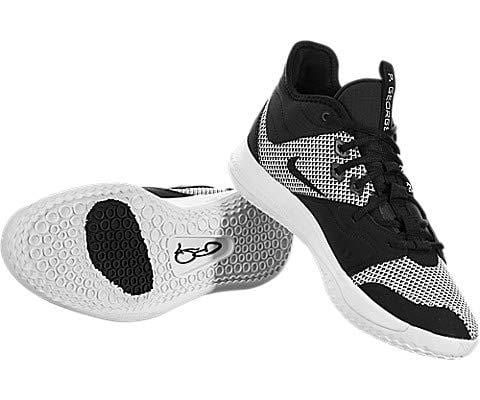 Nike Men's PG 3 Basketball Shoes, Black/Black/White (US 10)
