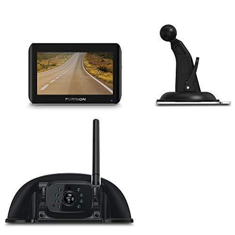 Furrion FOS43TASF 4.3" Vision S Wireless Vehicle Observation System: 4.3-inch Monitor and 1 Rear Sharkfin Camera