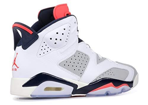Nike Jordan Retro 6 - Men's (11.5, White/Infrared 23/Neutral Grey/White/Sail)