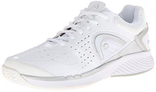 HEAD Women's Sprint pro-w, White/Gray/Silver, 7 M US