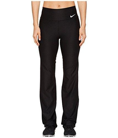 NIKE Women's Power Training Pants, Black/White, Large