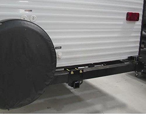 PMD Products RV 4" Bumper Ultra Hitch Bolt 2" Mount Receiver Adapter Class II 3,500 lb GTW