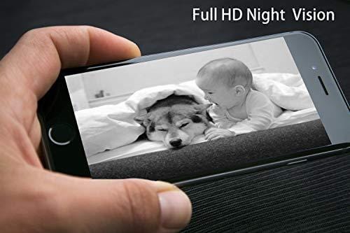 VINSION 1080p Wireless WiFi IP Camera with 3D Navigation Panorama, Home Security Surveillance Video Camera for Baby/Elder/Pet/Nanny Monitor with Night Vision and Two Way Audio