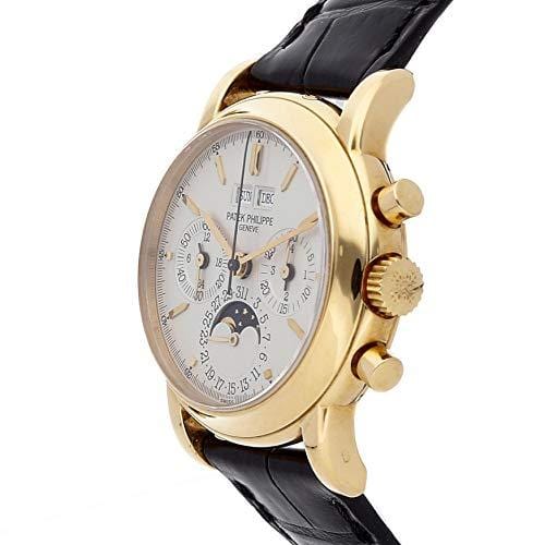 Patek Philippe Grand Complications Mechanical (Hand-Winding) Silver Dial Mens Watch 3970J (Certified Pre-Owned)