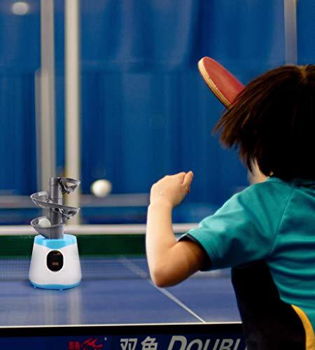 Tennis Ball Machine for Table Tennis: Tennis Ball Launcher for Kids - Ping Pong Pitcher- Enhances Kids' Batting Skills - Safe and Suitable for Indoor and Outdoor Games