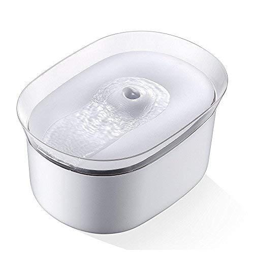 HoneyGuaridan W18 Automatic Pet Water Drinking Fountain, Water Dispenser for Dogs and Cats, 2L (70 oz)