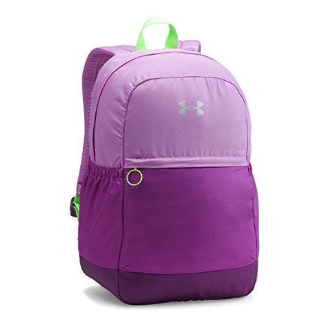 Under Armour Girls' Favorite Backpack, Purple Rave (959)/Metallic Silver,  One Size