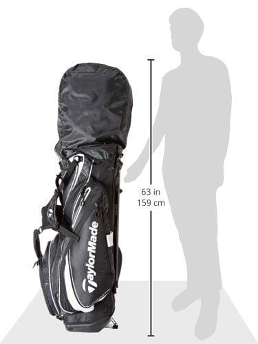 TaylorMade TM15 PureLite Golf Stand Bags, Black/White
