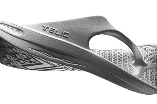 Telic Flip Flop Sandal Shoes Color Dolphin Gray Various Sizes (M)
