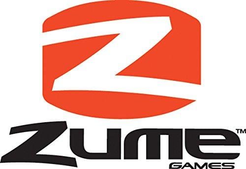 Zume Games Portable, Instant Tennis Set Includes Two Rackets, Two Balls, Net, and Carrying Case