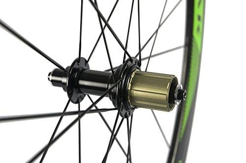 Sunrise Bike Carbon Fiber Road Wheelset Clincher Wheels 50mm Depth R13 Hub Decal Bicycle Rims