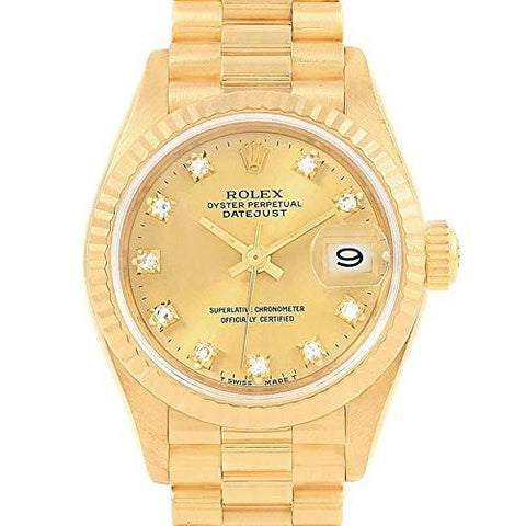 Rolex Datejust Automatic-self-Wind Female Watch 69178 (Certified Pre-Owned)