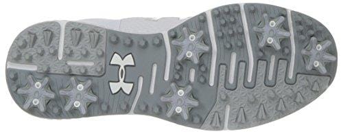 Under Armour Women's Fade RST Golf Shoe, White (102)/Overcast Gray, 7.5