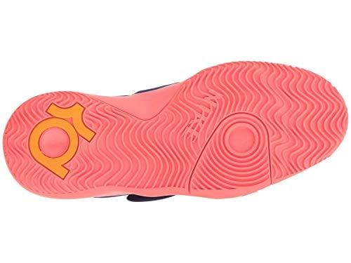 Nike Boy's KD Trey 5 VI Basketball Shoe Blue Void/Orange Peel/Flash Crimson Size 5.5 M US