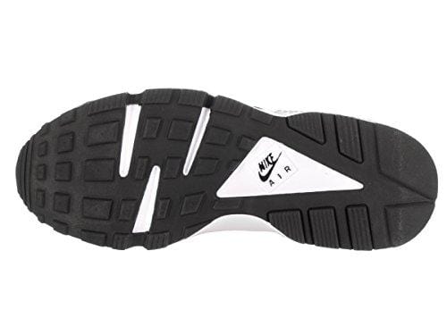 Nike Women's Air Huarache Run Black/Black/White Running Shoe 10.5 Women US