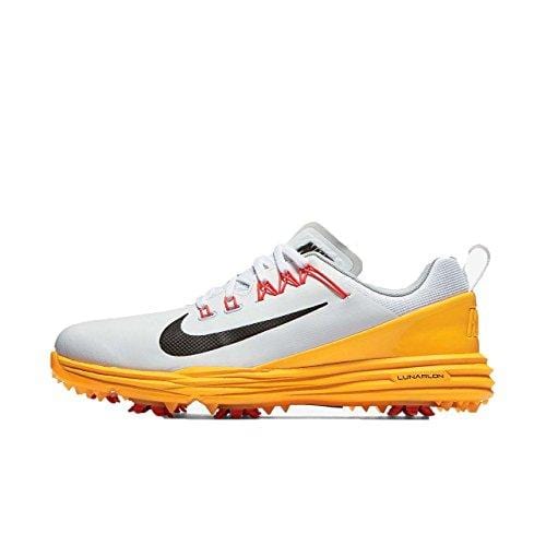 Nike Lunar Command 2 Golf Shoes 2017 Women White/Black/Laser Orange/Solar Red Medium 6.5