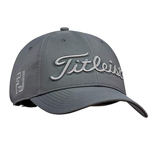 Titleist Men's Tour Performance Golf Hat, Charcoal/Grey