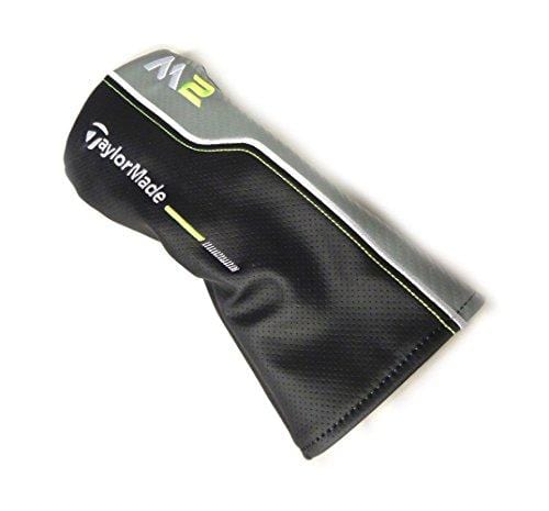 TaylorMade New 2017 M2 Black/Gray/Lime Green Leather Fairway Wood Headcover