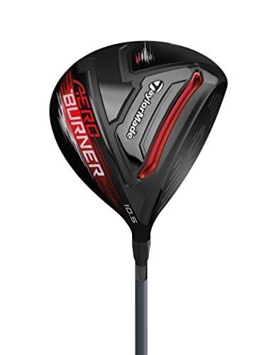 TaylorMade Men's AeroBurner Black Driver, Right Hand, Graphite, Regular, 9.5 Degree
