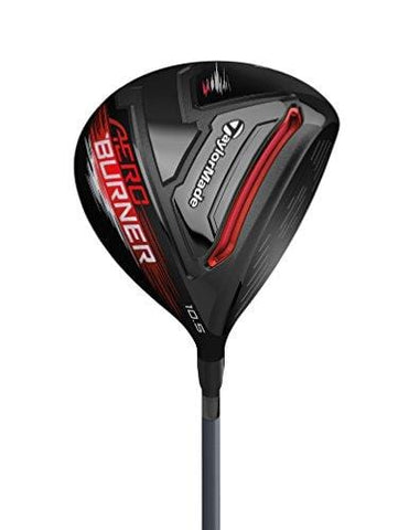 TaylorMade Men's AeroBurner Black Driver, Right Hand, Graphite, Regular, 9.5 Degree