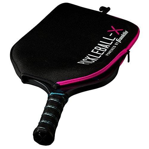 Franklin Sports Pickleball Paddle Cover - Black/Pink