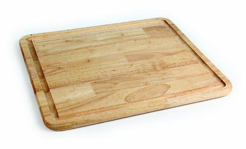 Camco Hardwood Cutting Board and Stove Topper With Non-Skid Backing, Includes Flexible Cutting Mat