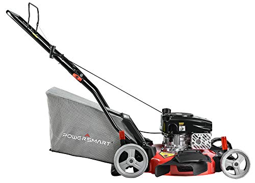 PowerSmart DB2321PR Gas Powered 170cc Engine Push Lawn Mower with Bag (DB2321PR)