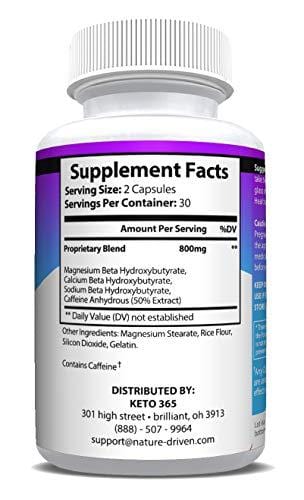 Keto Pills for Weight Loss - Appetite Suppressant for Women & Men - Reach Ketosis Fast - Energy & Metabolism Boost - 60 Count