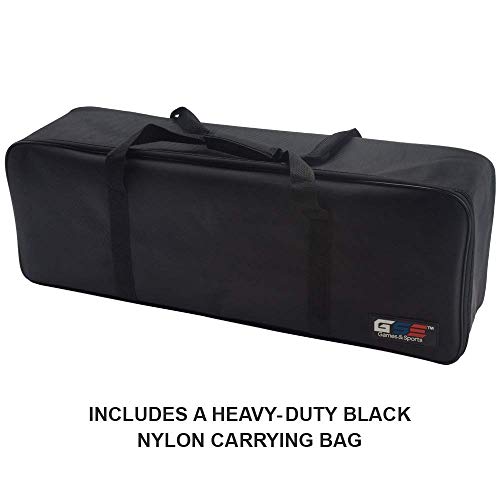 GSE Games & Sports Expert Professional Regulation Size Portable Pickleball Net System with Carrying Case