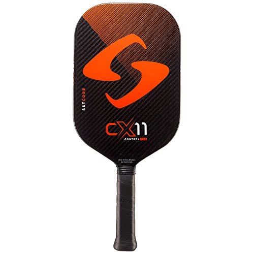 Gearbox CX11E Control - Orange - 8.5oz Pickleball Paddle (Grip 3 15/16")