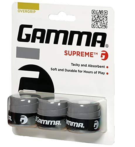 Gamma Supreme Overgrip, Gray [product _type] Gamma Sports - Ultra Pickleball - The Pickleball Paddle MegaStore