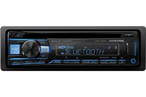 Alpine CDE-172BT CD Receiver with Bluetooth & PAC Audio SWI-CP2 Steering Wheel Control Interface