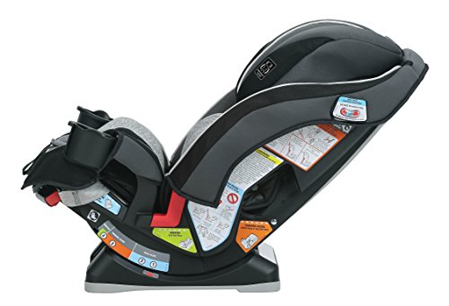 Graco SlimFit 3 in 1 Convertible Car Seat | Infant to Toddler Car Seat, Saves Space in your Back Seat, Darcie