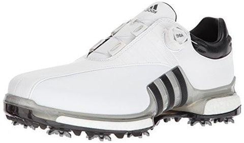 adidas Men's TOUR360 EQT Boa Golf Shoe, FTWR White/Silver met./core Black, 10.5 Medium US [product _type] adidas - Ultra Pickleball - The Pickleball Paddle MegaStore