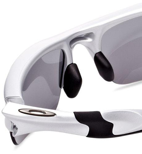 Oakley Men's 0OO9153 Rectangular Sunglasses, Slate Iridium Lens , Silver