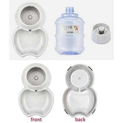 meleg otthon Automatic Pet Waterer,Pet Water Dispenser,Replenish Pet Waterer,Pet Water Dispenser Station,Automatic Gravity Water Drinking Fountain Bottle Bowl Dish Stand 1 Gal(3.8L)