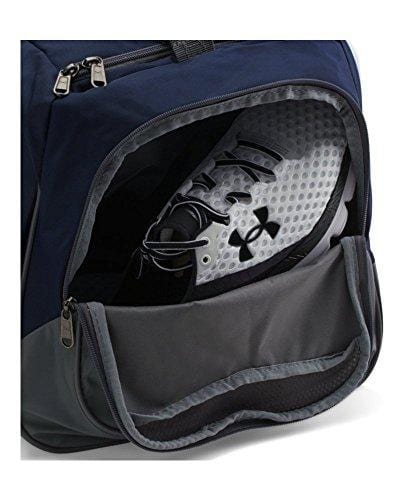 Under Armour Undeniable Duffle 2.0 Gym Bag, Midnight Navy /White, Medium