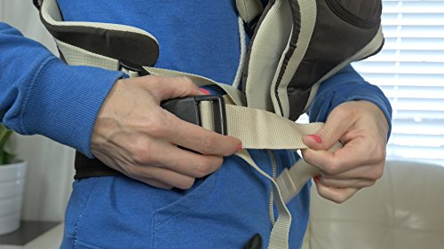 Family First Enterprises Baby Carrier 4 Position 360 Sling, Front & Rear Facing, Backpack Positions, Newborn to Toddler, Easy in & Out-Padded Straps & Waist Belt, Pink