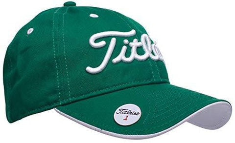 Titleist Fashion Golf Ball Marker Hat (Adjustable) Kelly/White