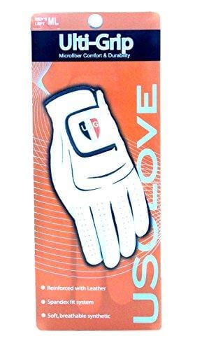 US Glove Ulti-Grip Stretch Synthetic Golf Glove (Women's) (Right-Medium)
