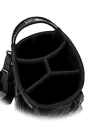 Callaway Golf 2019 Hyper Lite 3 Stand Bag, Black/White, Double Strap