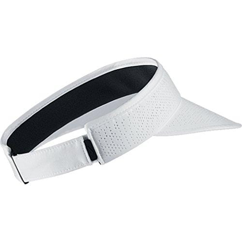 Nike Golf Closeout Women's Big Bill 2.0 Adjustable Visors 742710 (White/Black)
