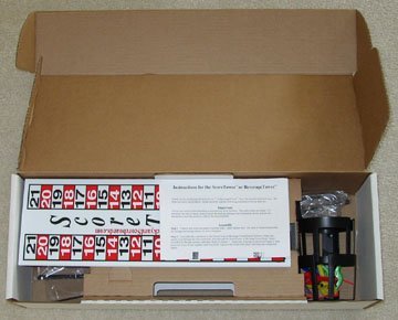 ScoreTower - Scoreboard & Drinkholder for Bocce Ball