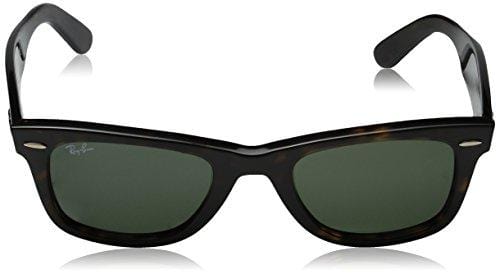 Ray-Ban RB2140- Tortoise Frame/Crystal Green Lens, 50 MM Non-Polarized Sunglasses