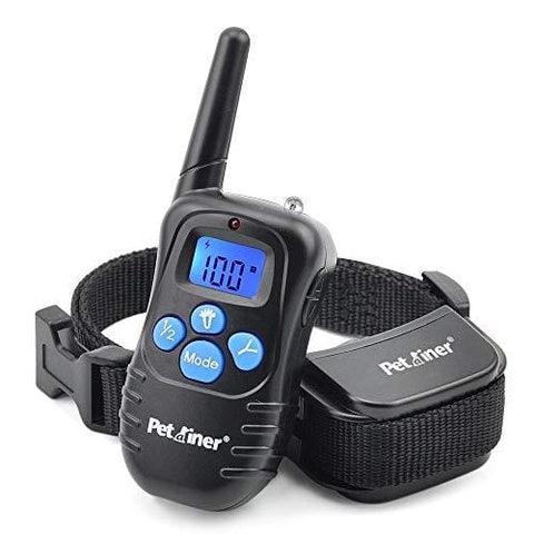 Petrainers PET998DRB1 Rechargeable Dog Shock Collar with Remote Dog Training Collar with Beep Vibration Shock Collar for Dogs Small Medium Large, 1000ft Remote Range