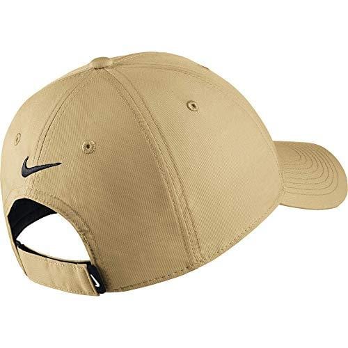 Nike Unisex Legacy Golf Cap, Adjustable & Lightweight Hat for Men and Women, Club Gold/Anthracite/Black
