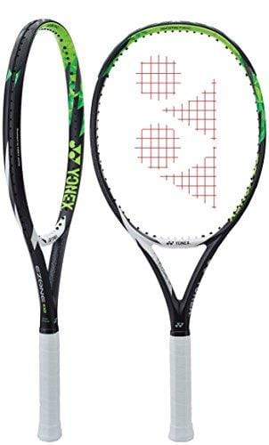 Yonex EZONE 108 Extended/Oversized 16x18 Lime Green Tennis Racquet (4 1/4" Grip) Strung with Lime Green Color String (Best Racket for Power and Spin)