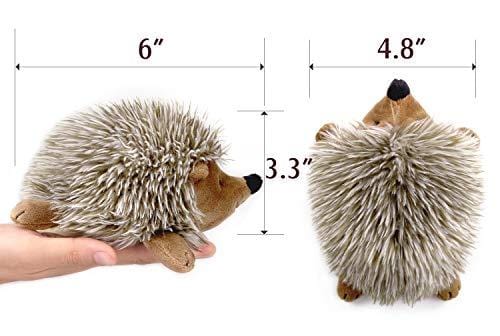 PAWABOO Squeak Plush Dog Toys, [Upgrade Generation] Stuffed Plush Pet Toys Soft Faux-Fur Pet Rattle Puppy Bite Play Chew Toys Non-Toxic Plush Doll
